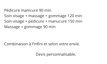 pack esthetique à domicile